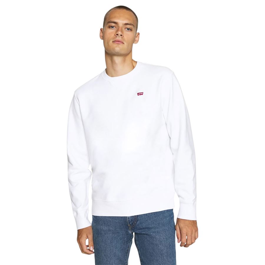 Felpa New Original da uomo Levis | 35909/0000WHITE